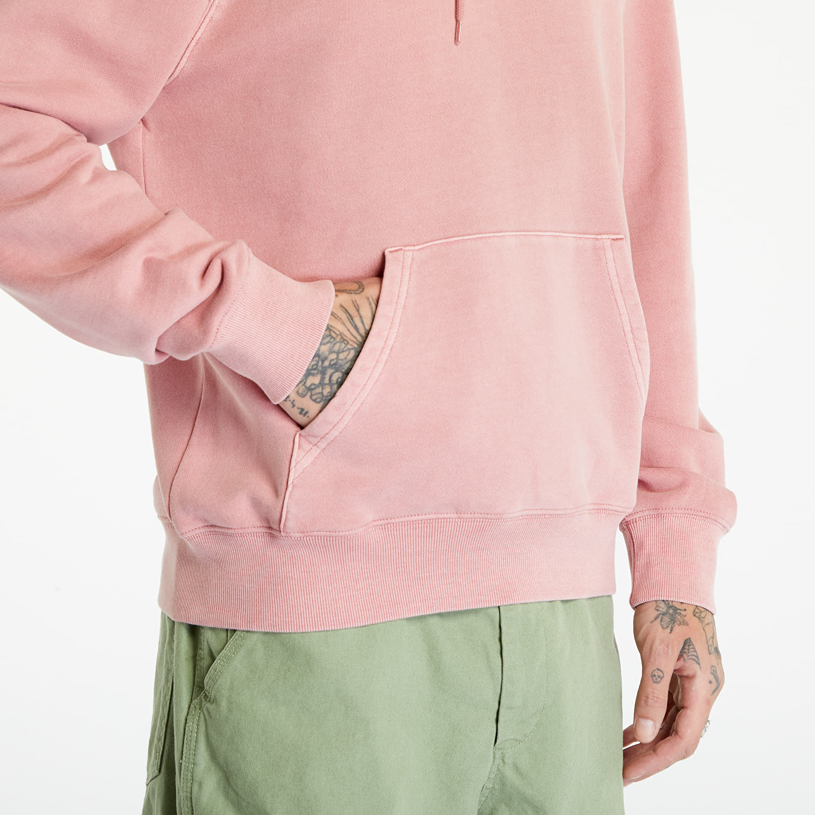 Sweatshirts Carhartt WIP Hooded Duster Sweat Dahlia Garment Dyed