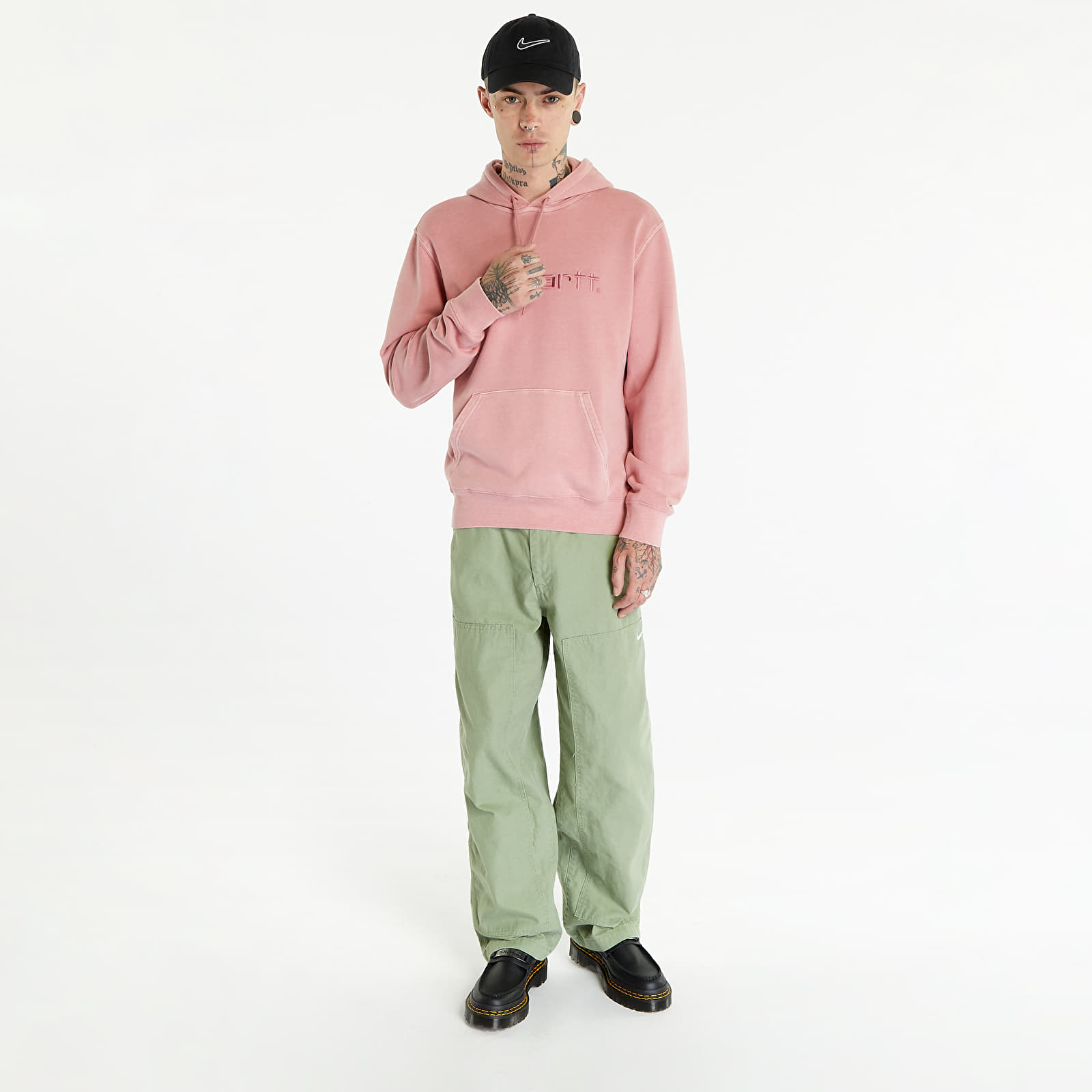 Sweatshirts Carhartt WIP Hooded Duster Sweat Dahlia Garment Dyed