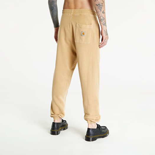 Jogger Pants Carhartt WIP Nelson Sweat Pant Dusty H Brown Garment