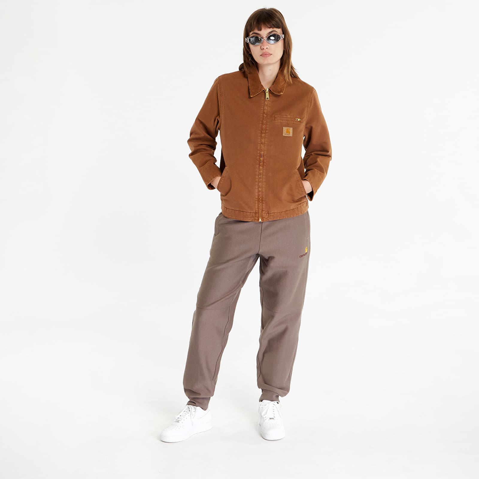 Jacken Carhartt WIP Detroit Spring Jacket Faded Tamarind