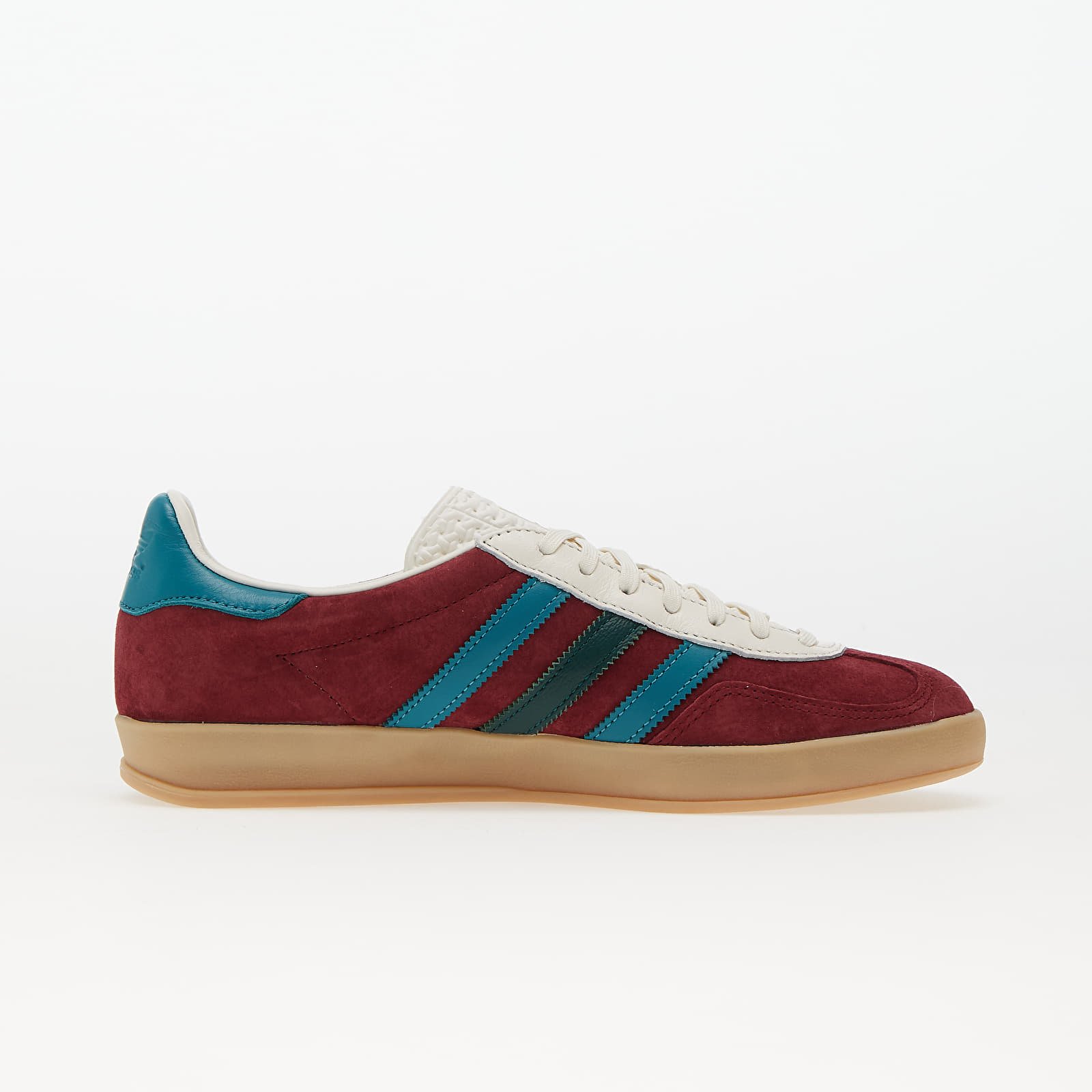 Men's sneakers and shoes adidas Originals Gazelle Indoor Core Burgundy/ Arctic Fuchsia/ Collegiate Green