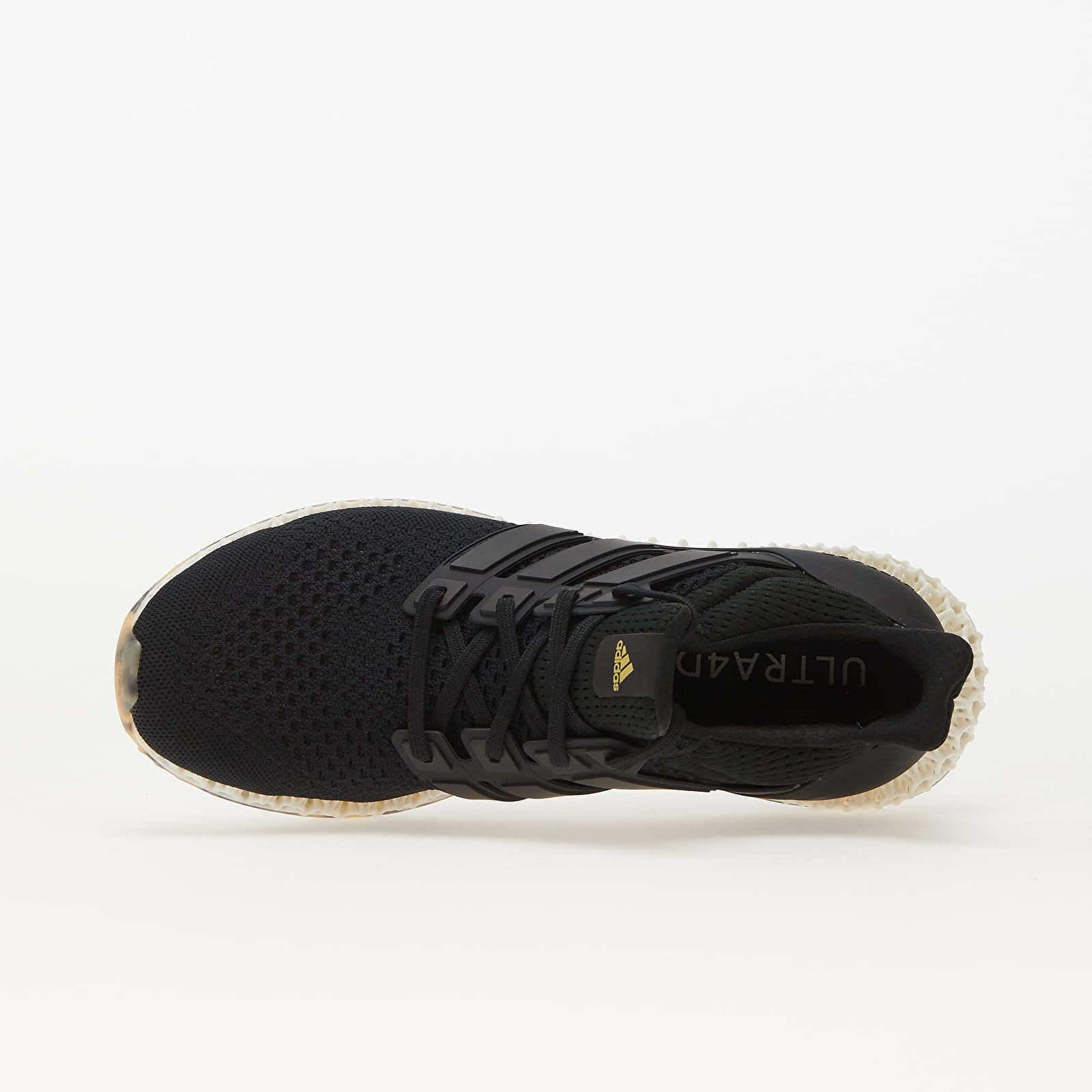 Men's sneakers and shoes adidas Performance Ultra 4D Core Black/ Core Black/ Gold Metallic