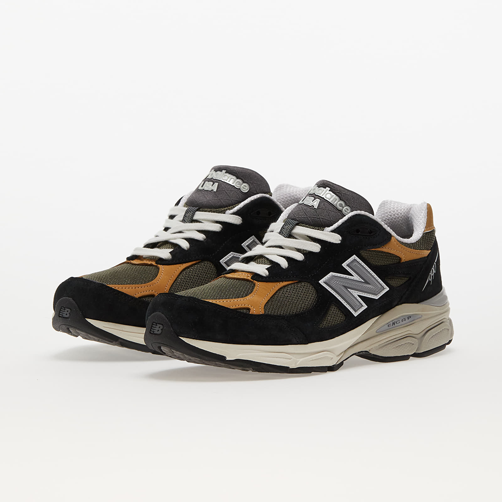 Black and white new balance 990 cheap