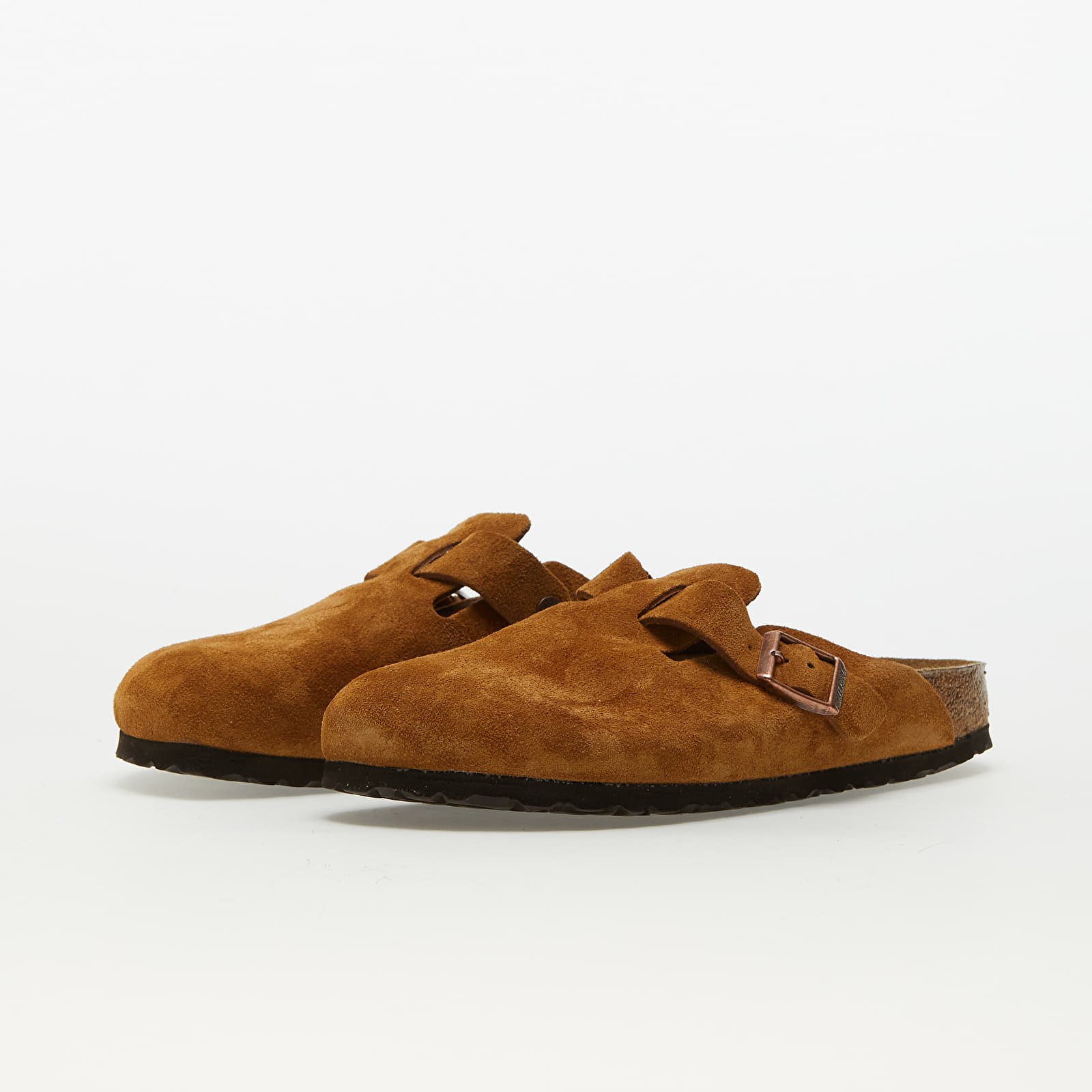 Мужская обувь Birkenstock Boston Suede Leather Mink