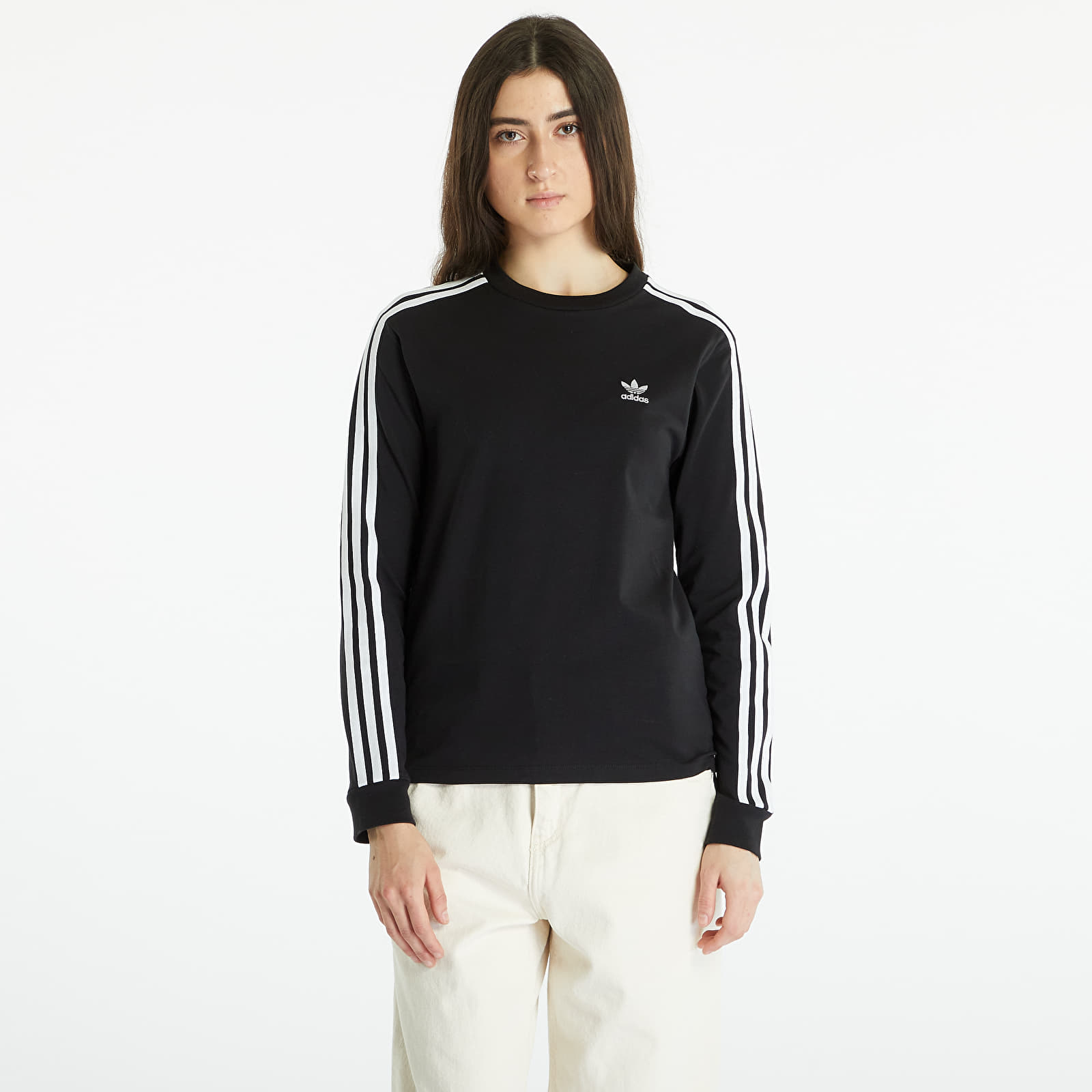 T-shirts adidas Originals Classics Long Sleeve Tee Black