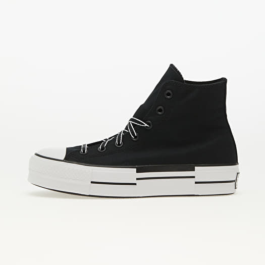 Platform black and white converse outlet