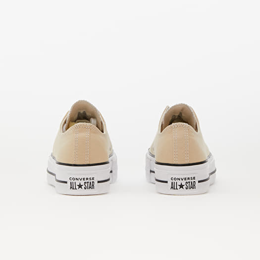 Converse chuck taylor ox platform white sneakers new arrivals
