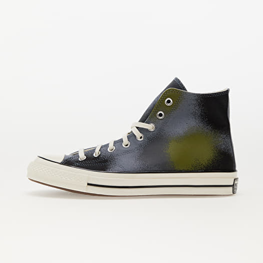 Men's sneakers and shoes Converse Chuck 70 Spray Paint Lunar Grey/ Cyber  Grey/ Grassy | Queens