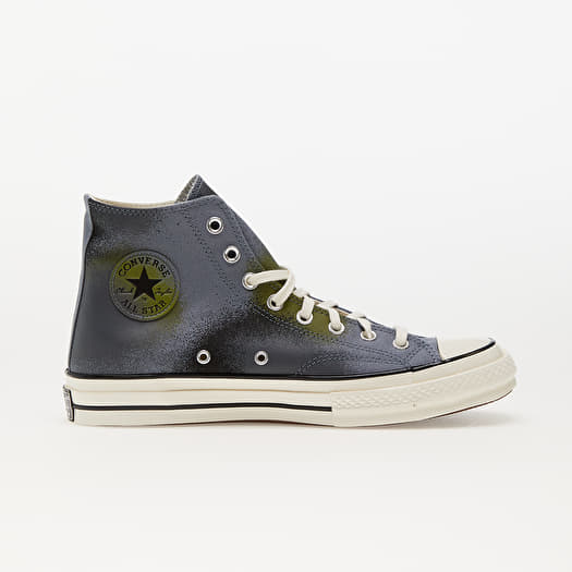 Men s sneakers and shoes Converse Chuck 70 Spray Paint Lunar Grey Cyber Grey Grassy Queens