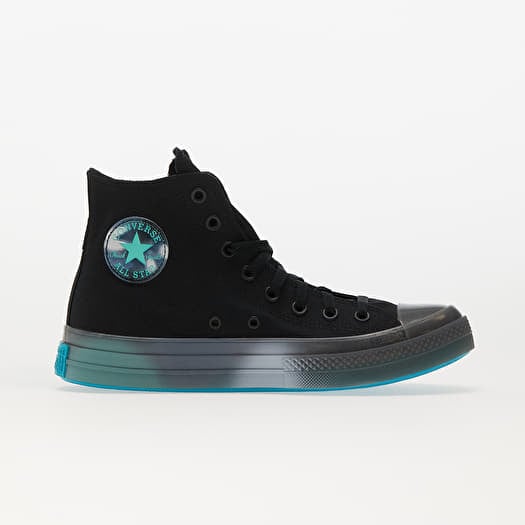Black converse painted deals