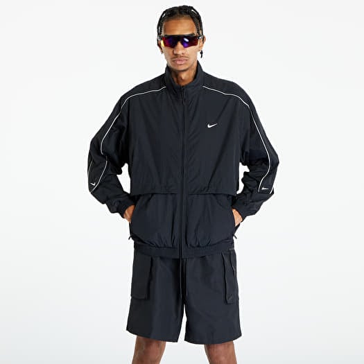 Bunda Nike Solo Swoosh Woven Tracksuit Jacket Black/ White