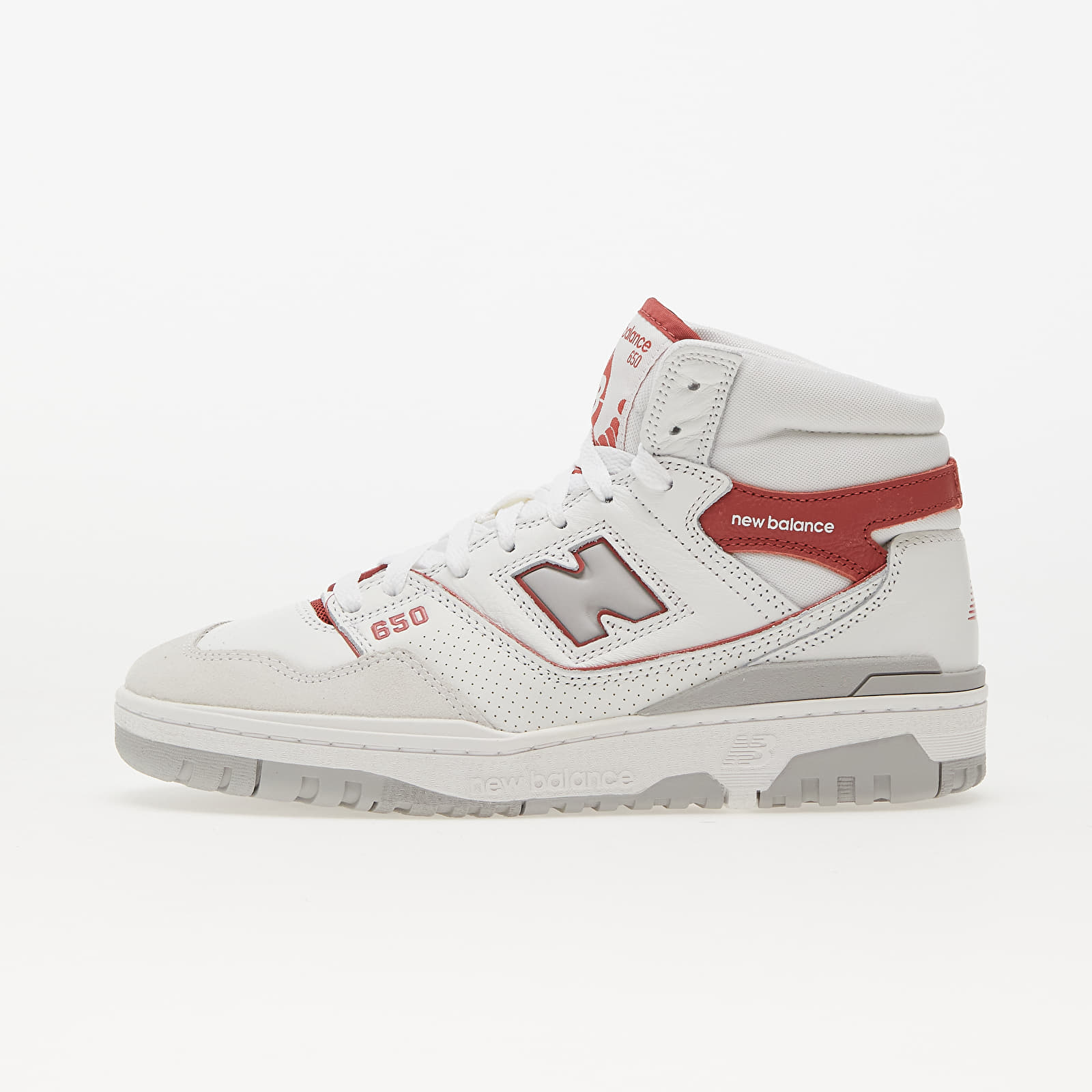 Vīriešu čības un apavi New Balance 650 White
