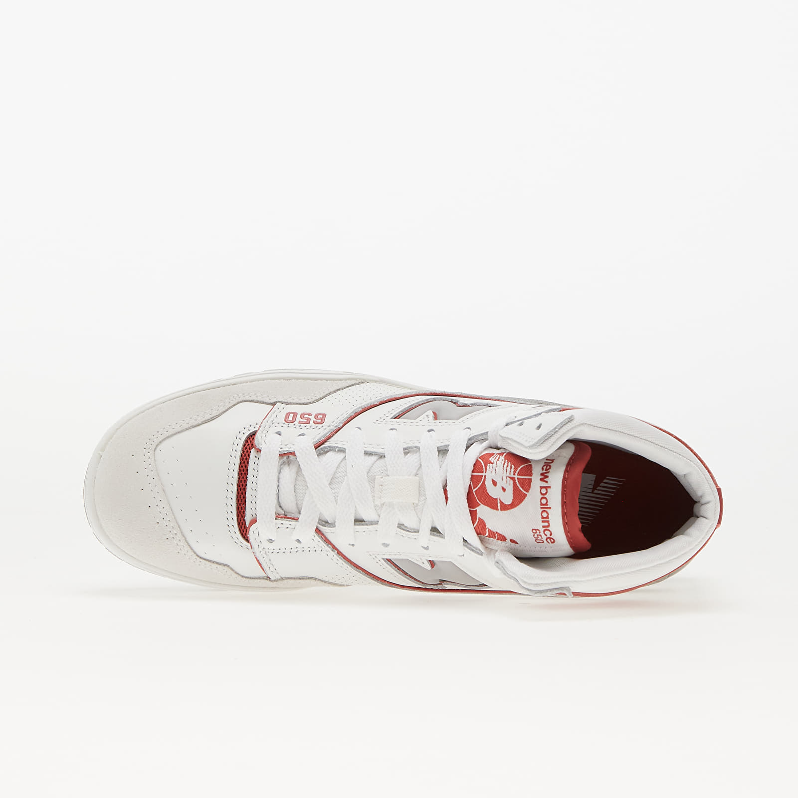 Vīriešu čības un apavi New Balance 650 White