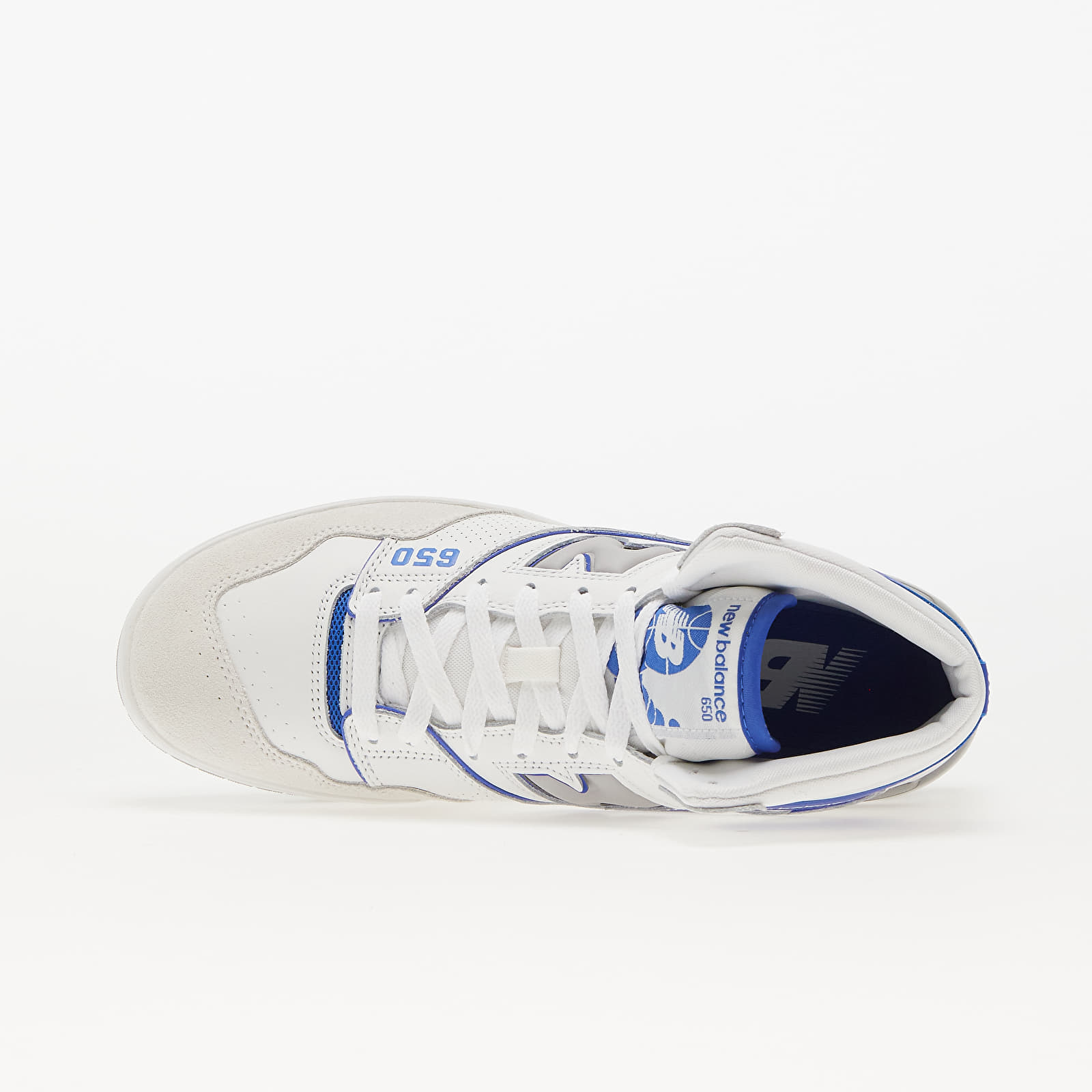 Meeste tossud ja kingad New Balance 650 White