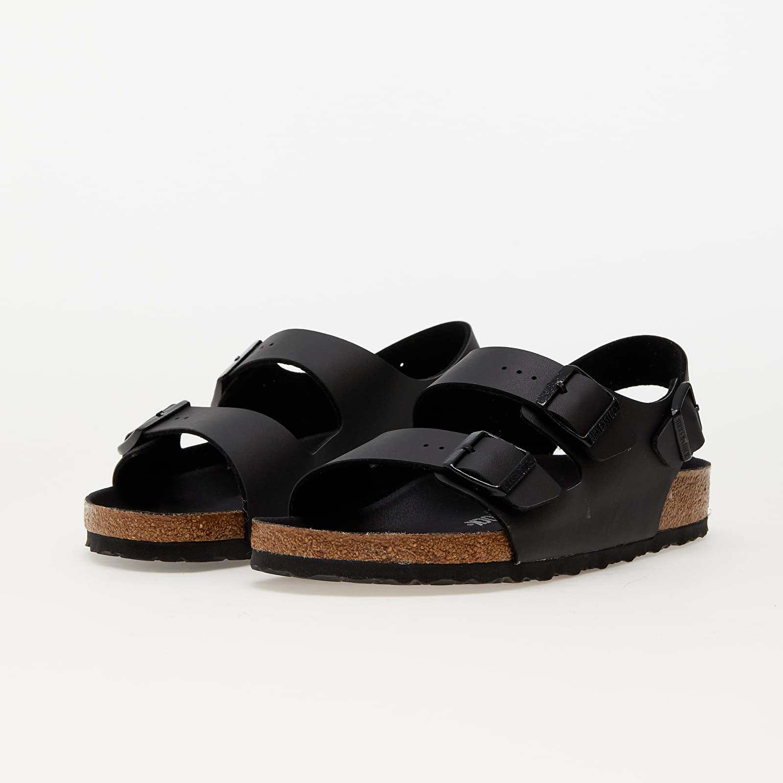 Мъжки кецове и обувки Birkenstock Milano Birko-Flor Triples Black