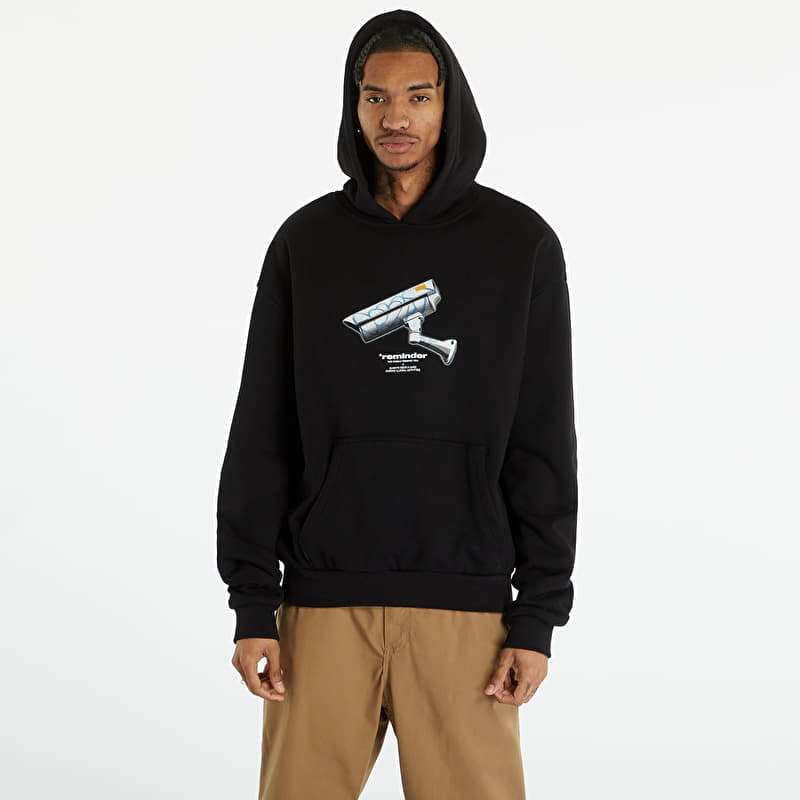 Sweatshirt Urban Classics CCTV Ultraheavy Oversize Hoodie Black
