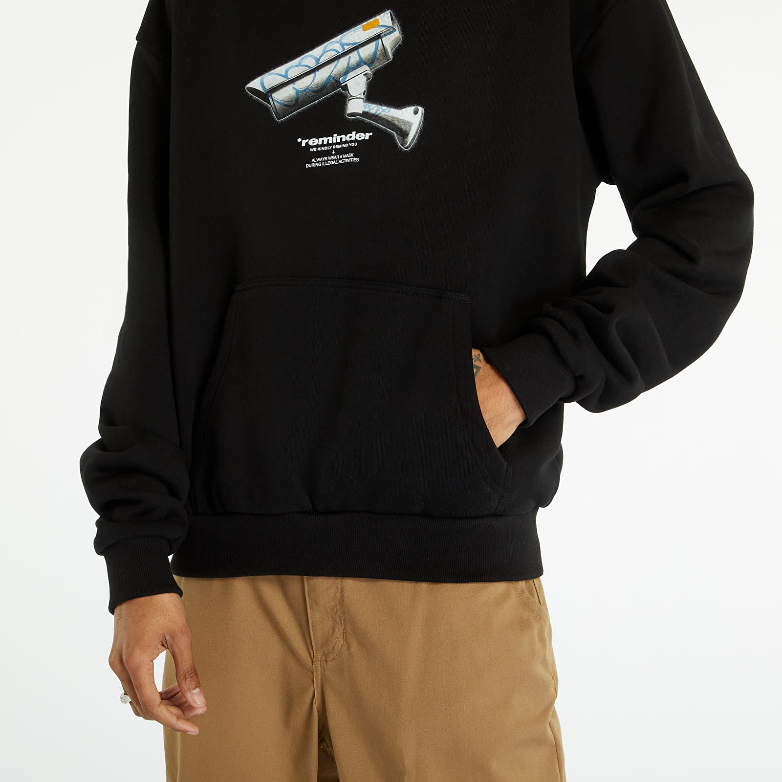 Kapuutsikud ja kampsunid Urban Classics CCTV Ultraheavy Oversize Hoodie Black