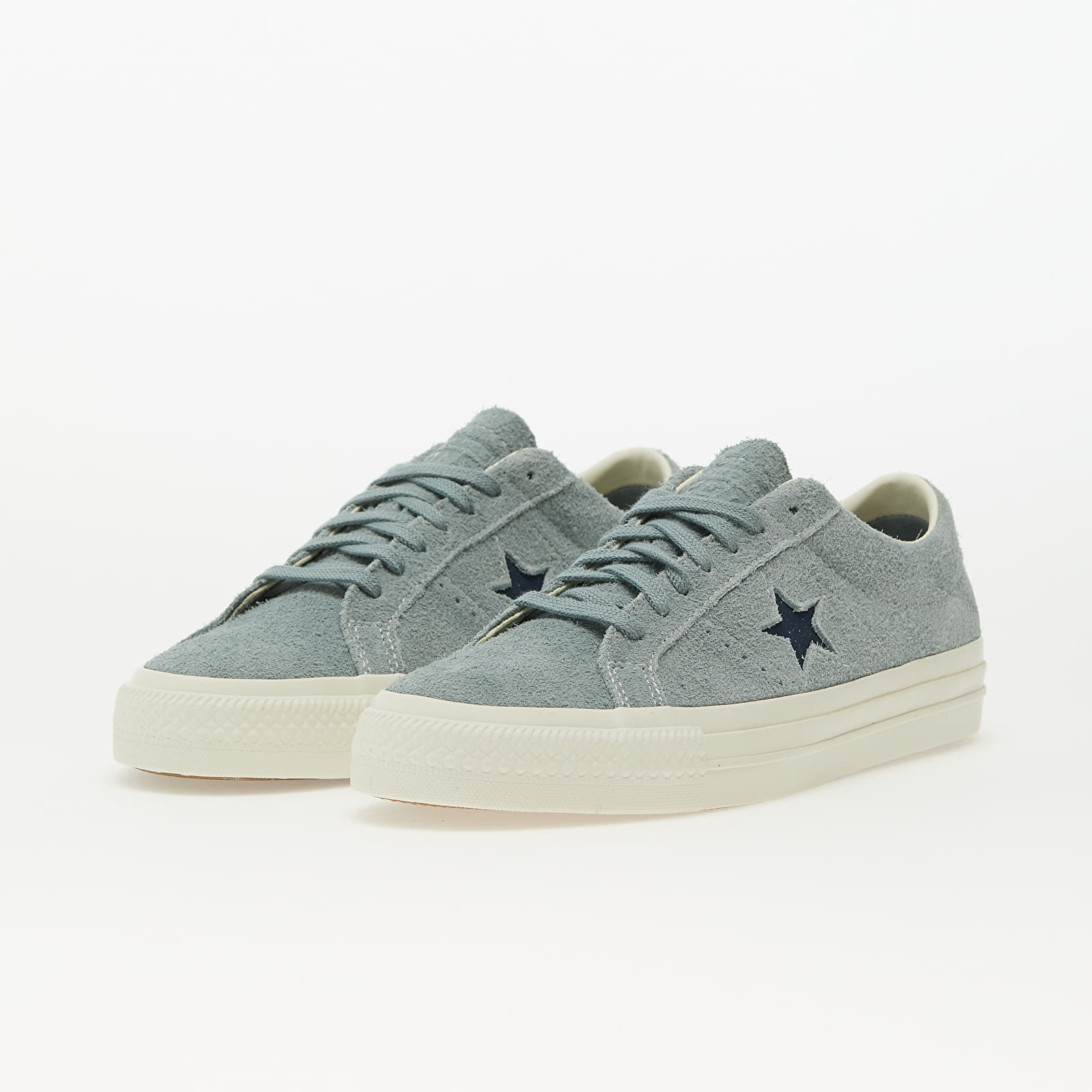 Men s sneakers and shoes Converse One Star Pro Vintage Suede Tidepool Grey Navy Egret Queens