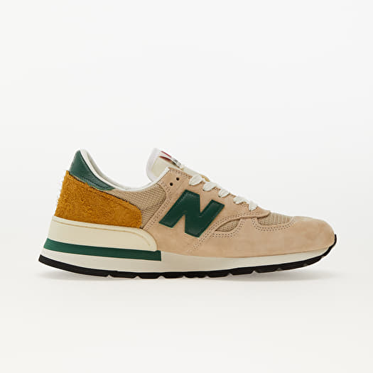 Men s sneakers and shoes New Balance 990 V1 Green Tan Queens