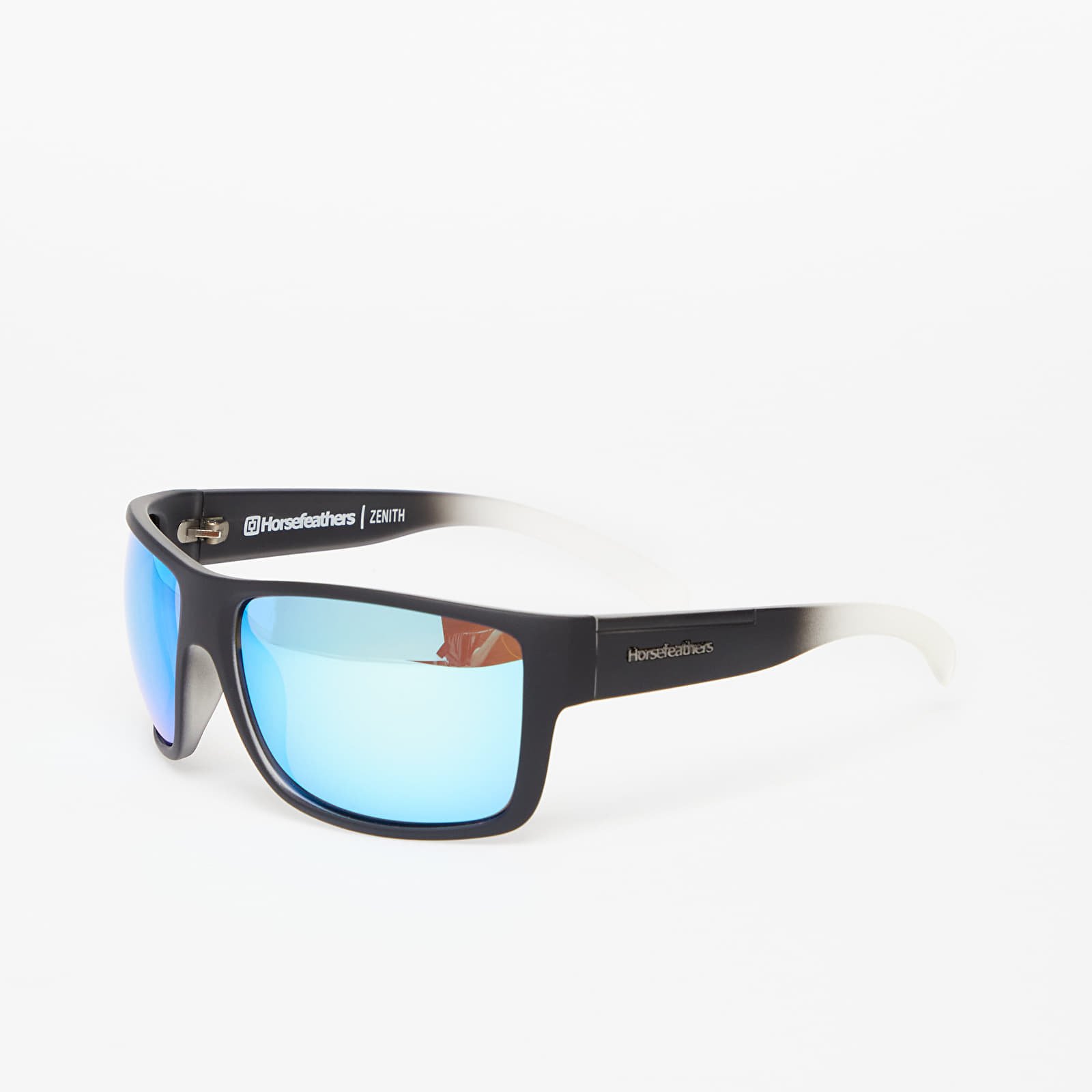Aksessuaarid Horsefeathers Zenith Sunglasses Matt Black Fade Out/ Mirror Blue
