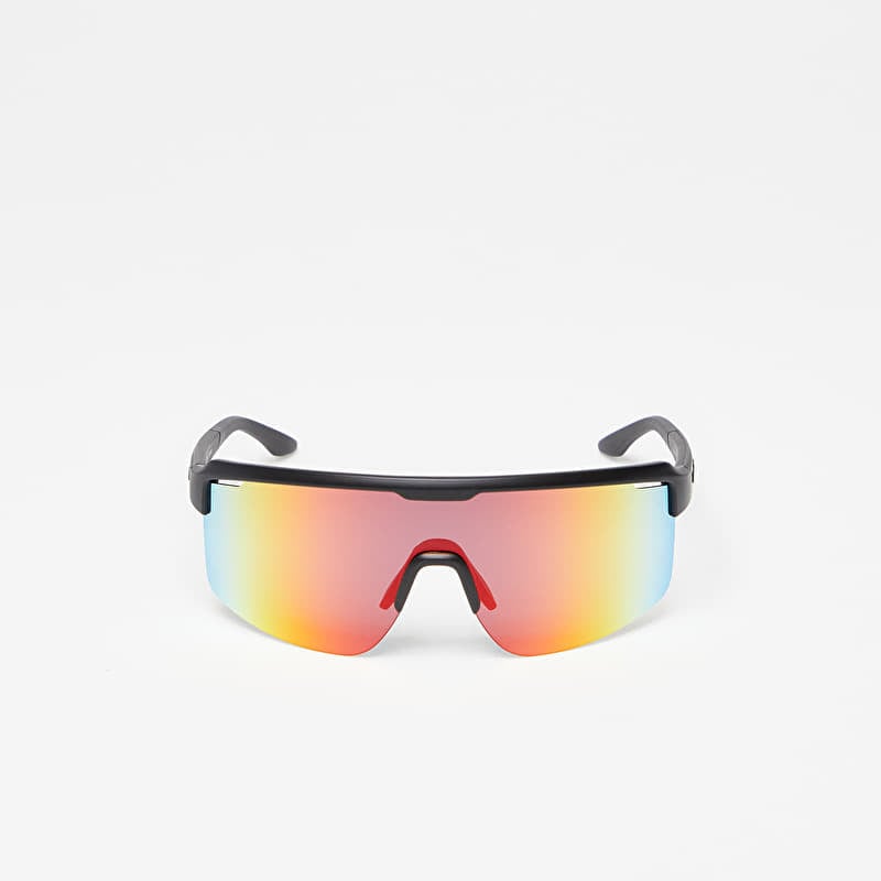 Solbriller Horsefeathers Scorpio Sunglasses Matt Black/ Mirror Red