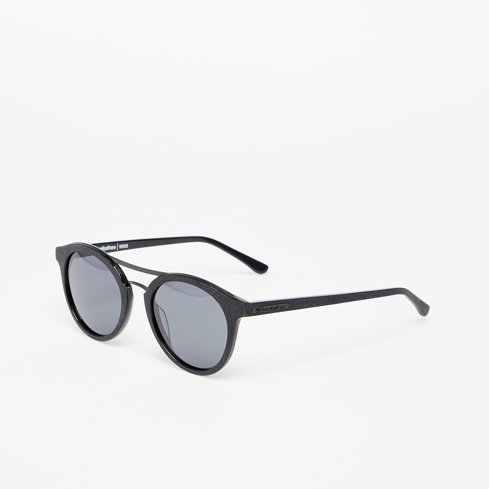 Dodatki Horsefeathers Nomad Sunglasses Brushed Black/ Gray
