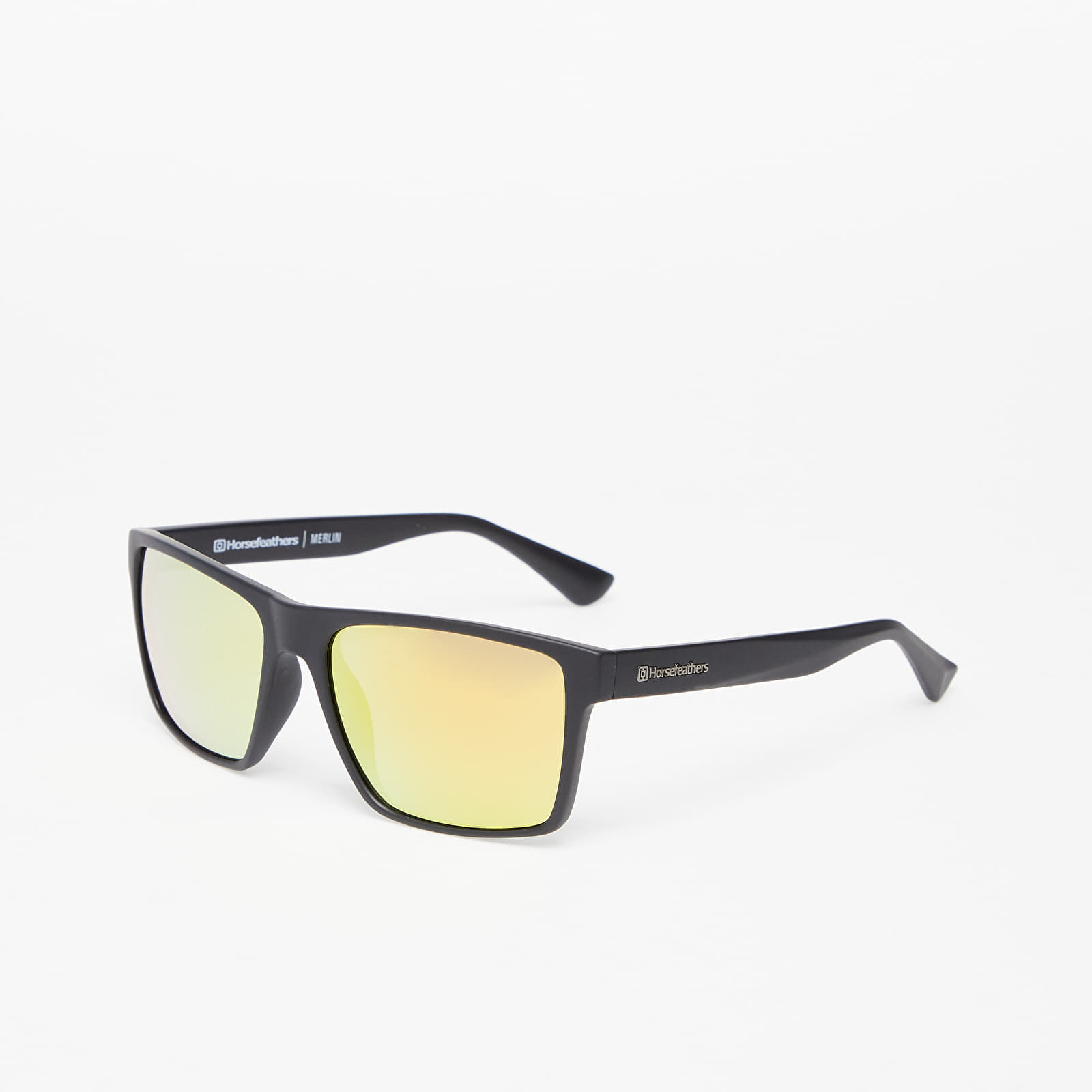 Aksessuaarid Horsefeathers Merlin Sunglasses Matt Black/ Mirror Orange
