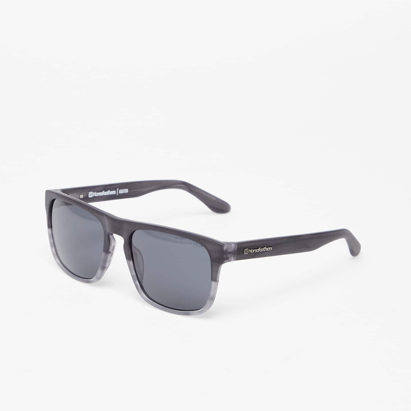 Aksessuaarid Horsefeathers Keaton Sunglasses Matt Black Turtle/ Gray