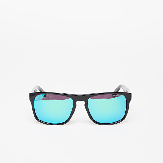 Horsefeathers Keaton Sunglasses Gloss Black/ Mirror Green