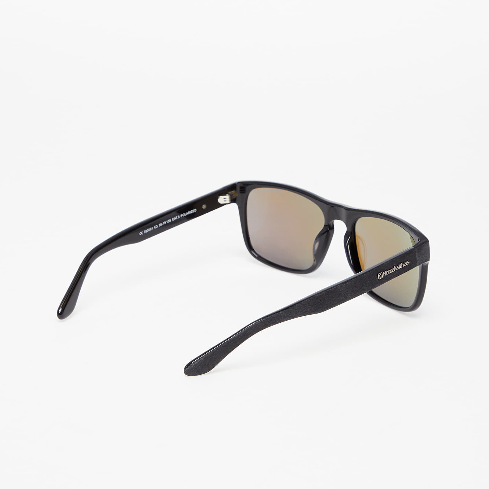 Aksessuaarid Horsefeathers Keaton Sunglasses Brushed Black/ Mirror Blue