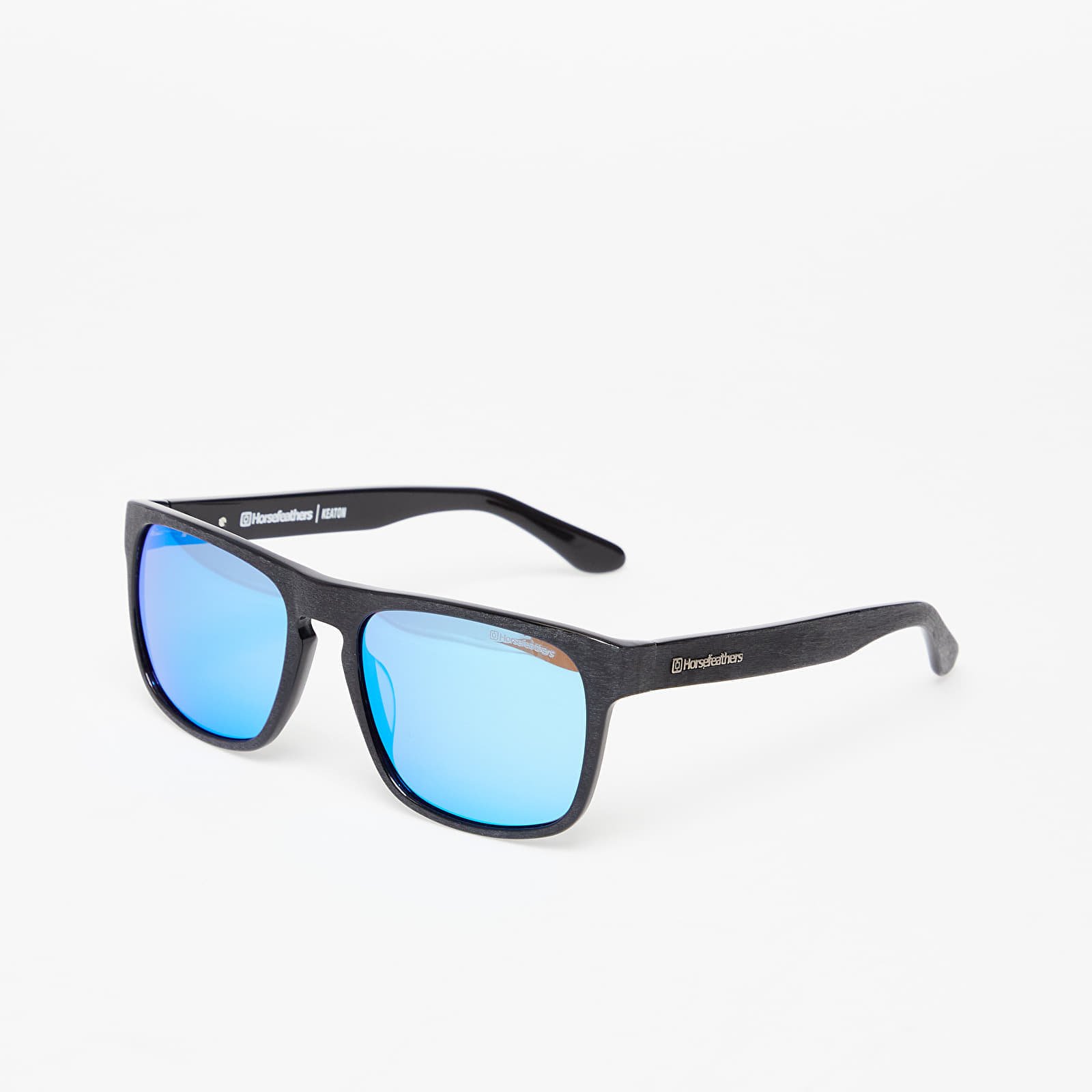 Aksessuaarid Horsefeathers Keaton Sunglasses Brushed Black/ Mirror Blue