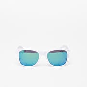 Horsefeathers Foster Sunglasses Gloss White/ Mirror Green