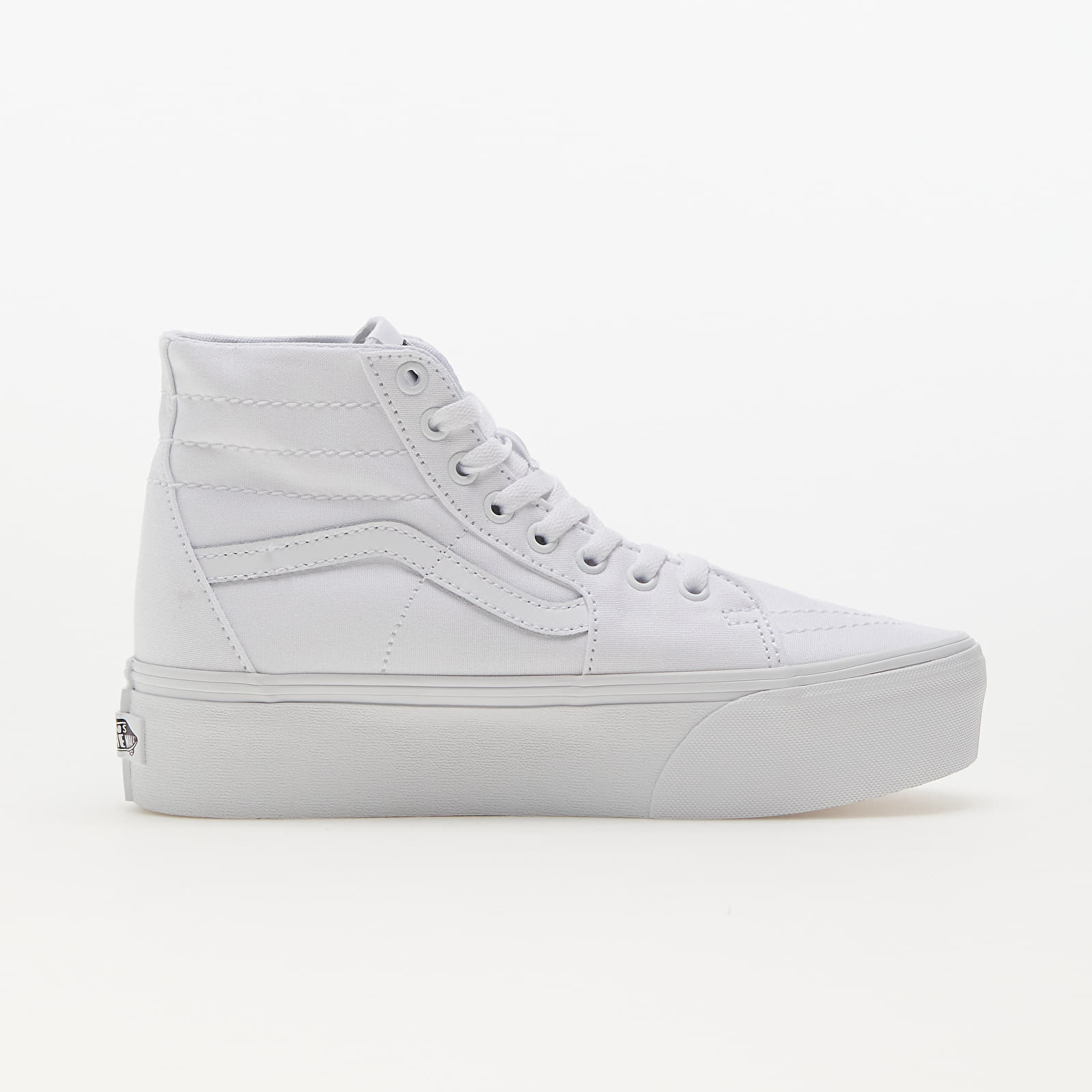 Turnschuhe und Schuhe für Männer Vans SK8-Hi Tapered Stackform Canvas True White