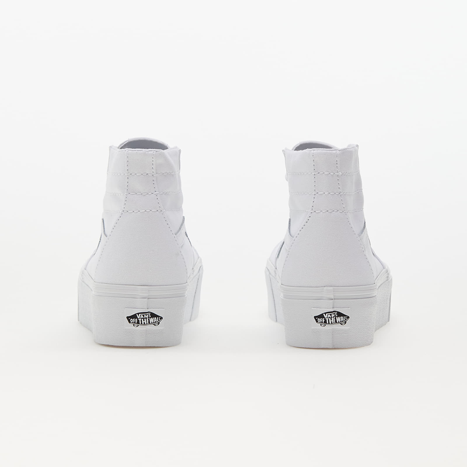 Turnschuhe und Schuhe für Männer Vans SK8-Hi Tapered Stackform Canvas True White