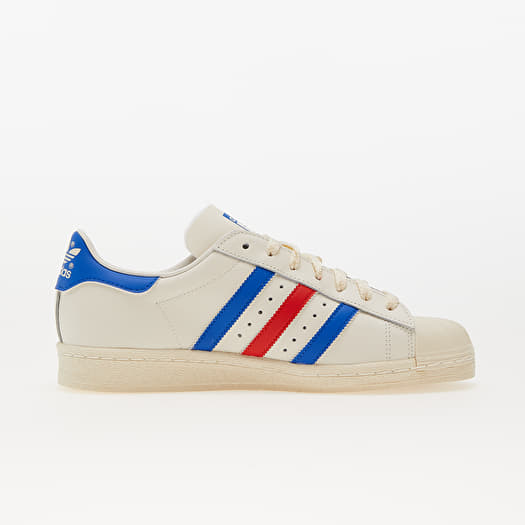 Men s sneakers and shoes adidas Originals Superstar 82 Cloud White Blue Dawn Red Queens