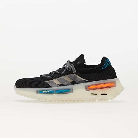 Men s sneakers and shoes adidas Originals NMD S1 Core Black Grey Five Off White Queens