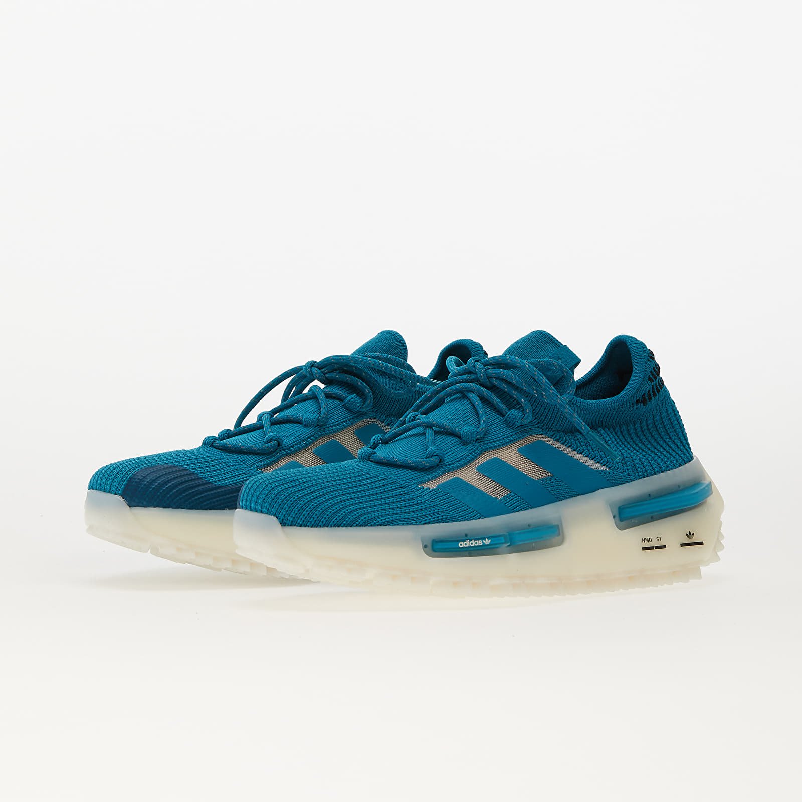 Sneakers og sko til mænd adidas Originals NMD_S1 Active Teal/ Core Black/ Off White