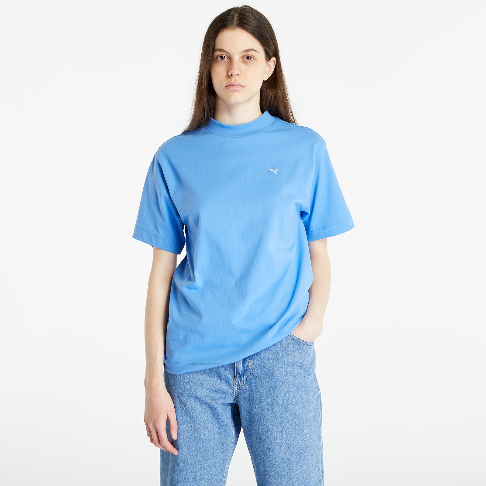 Koszulki Puma x YONA SUNPŌ Mock Neck Tee Dusky Blue