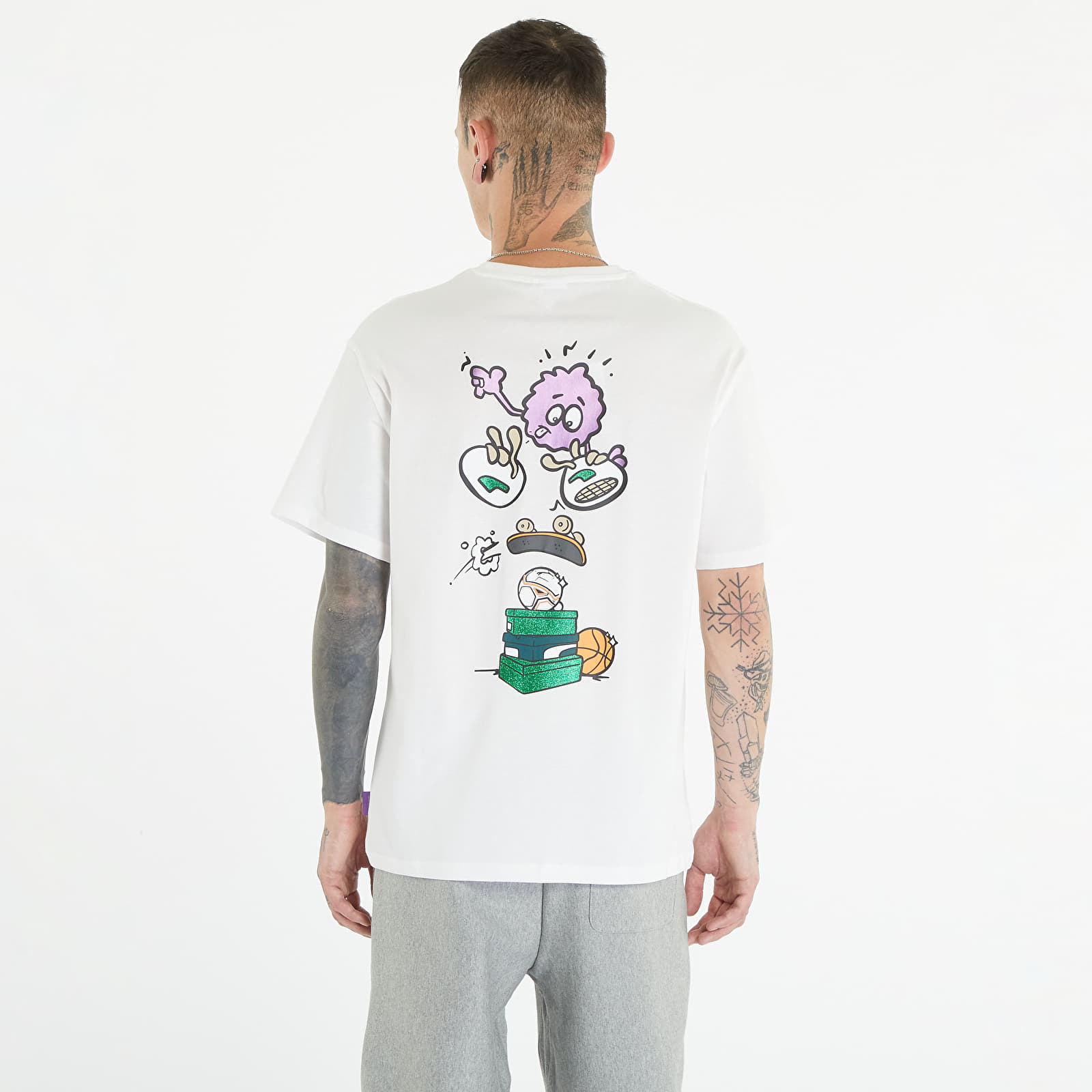   Μπλούζες Puma x 8ENJAMIN Graphic Tee White