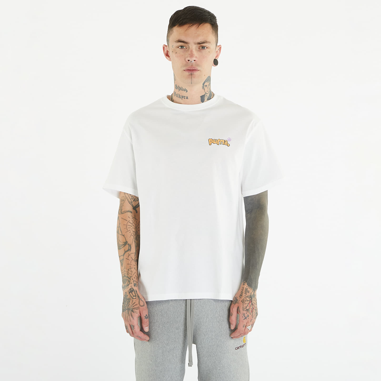   Μπλούζες Puma x 8ENJAMIN Graphic Tee White