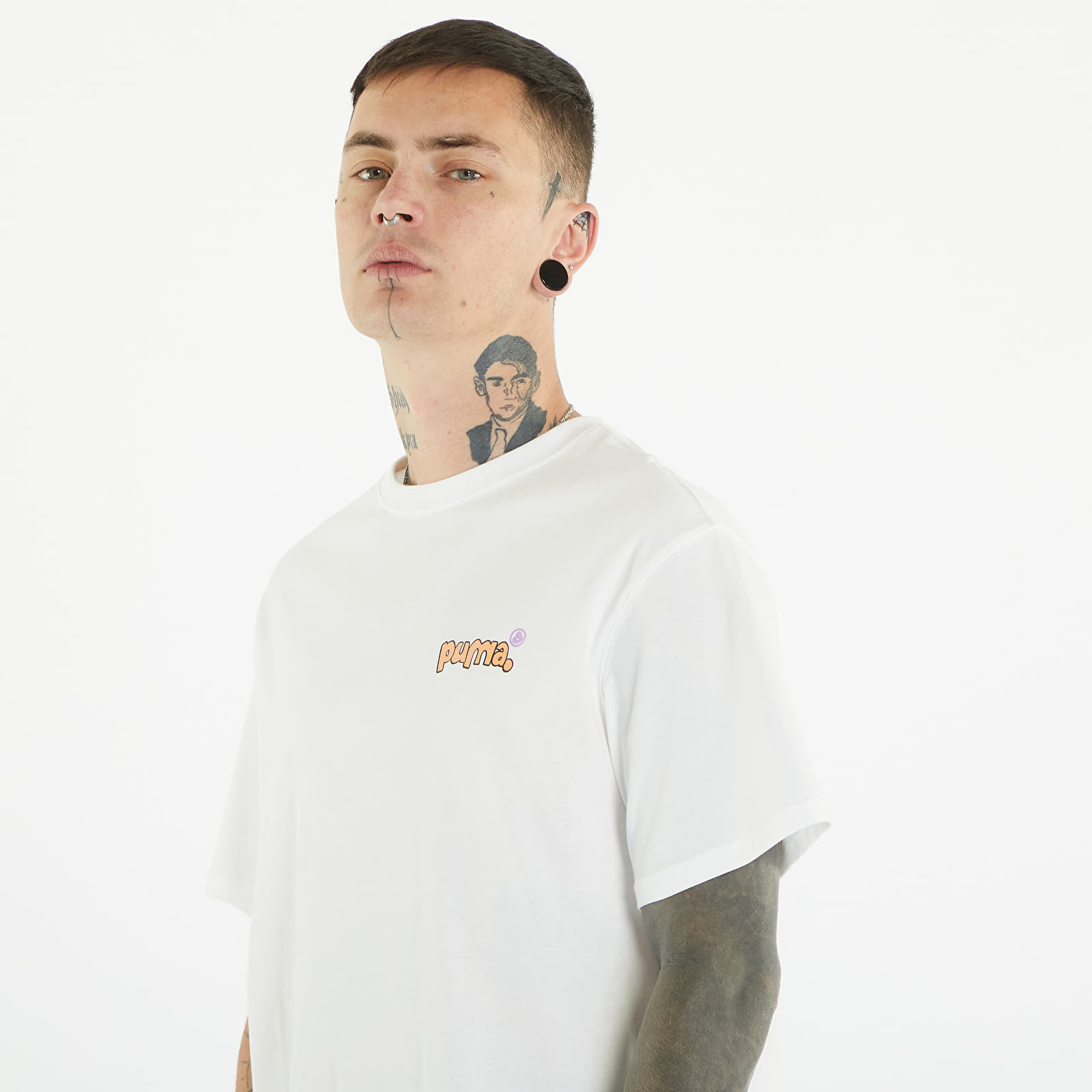   Μπλούζες Puma x 8ENJAMIN Graphic Tee White