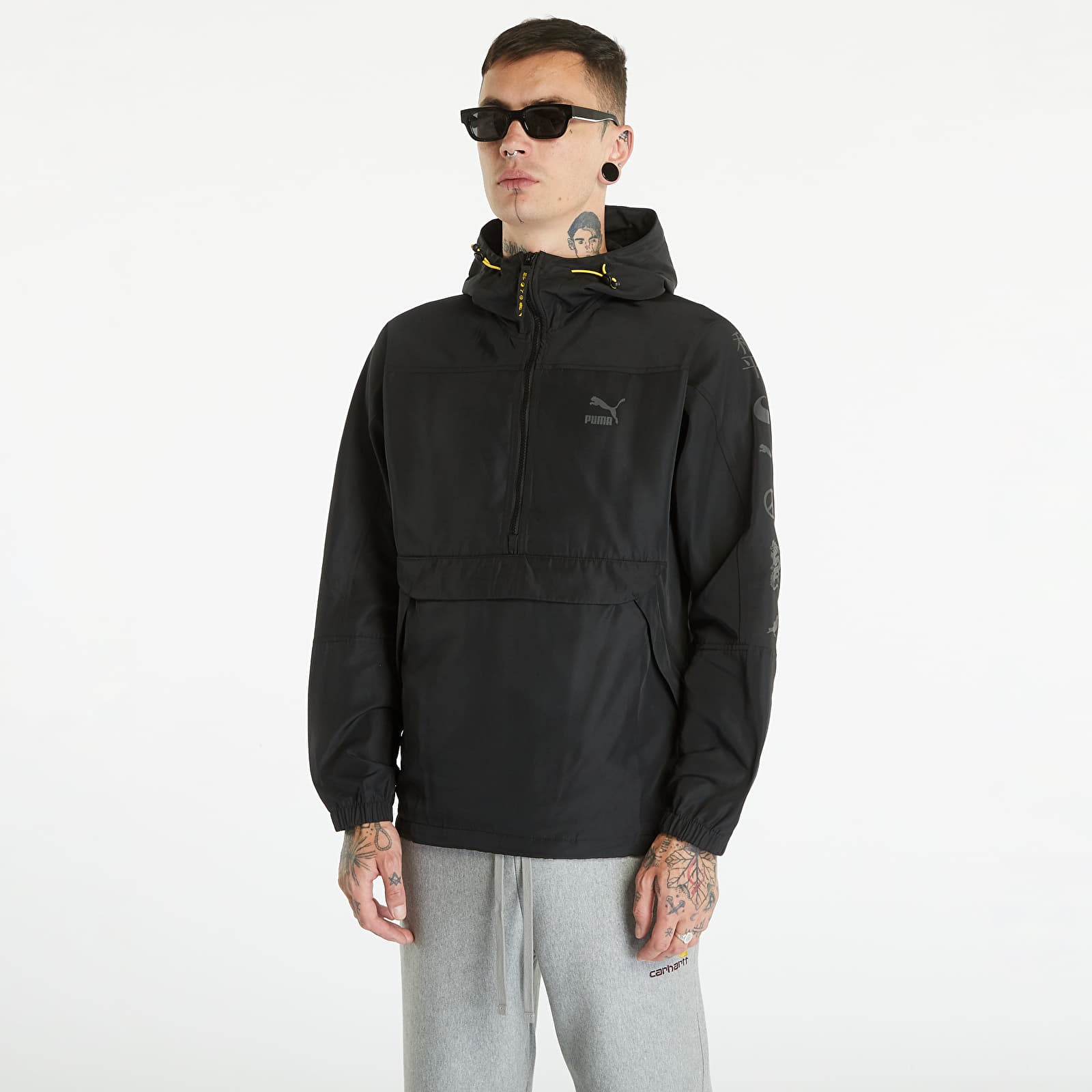 Větrovky Puma x STAPLE Anorak Jacket Black