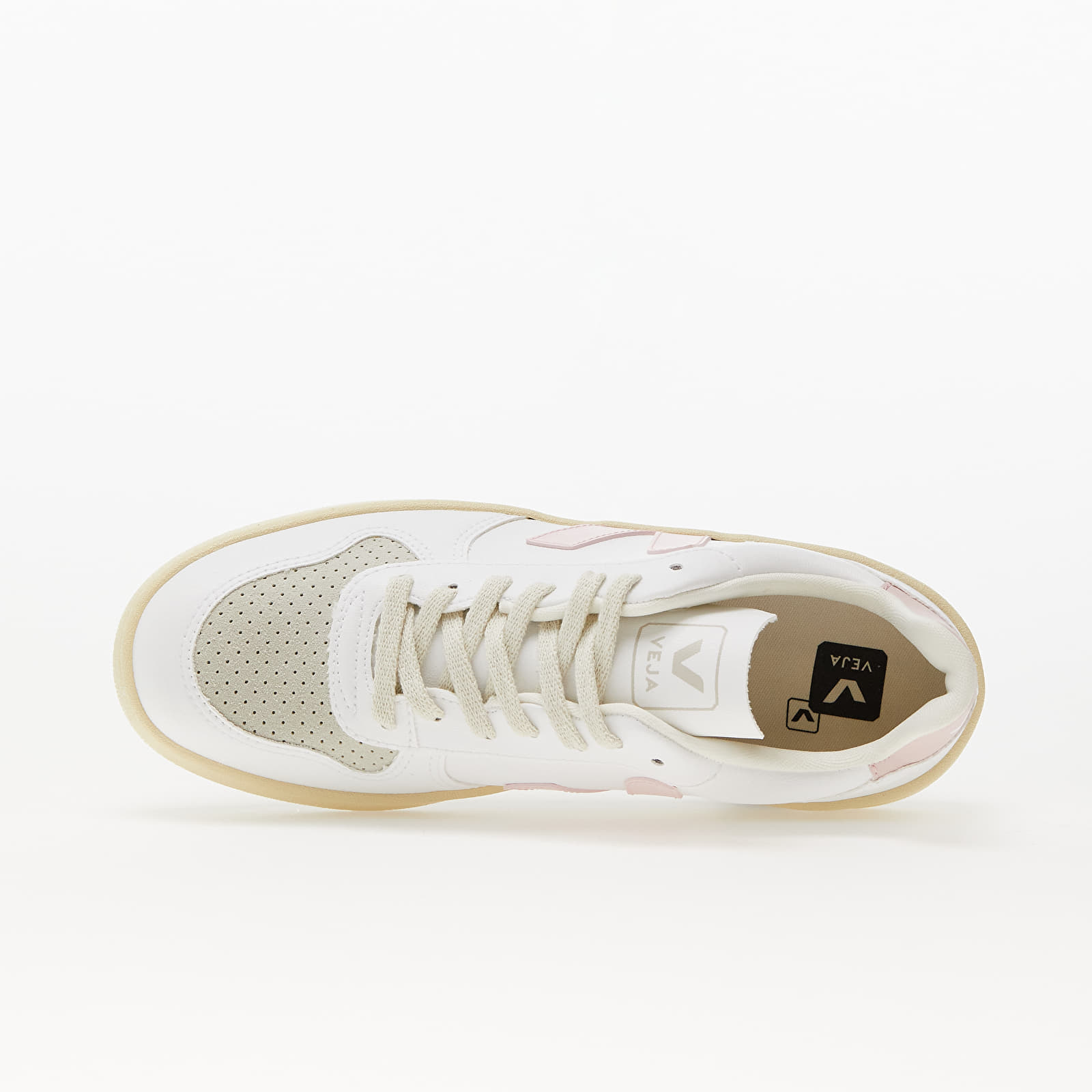 Naiste tossud ja kingad Veja V-10 CWL W White/ Petale