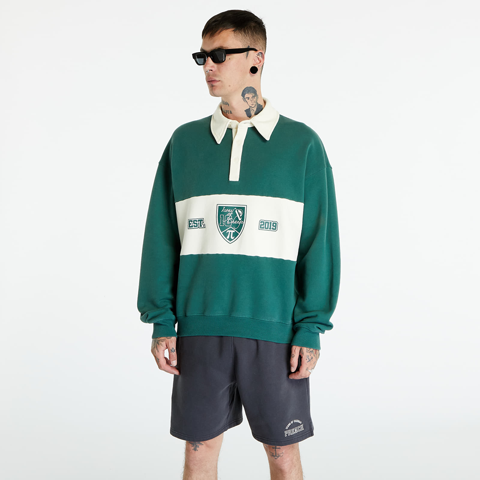 Sweatshirts PREACH Varsity Polo C University Green