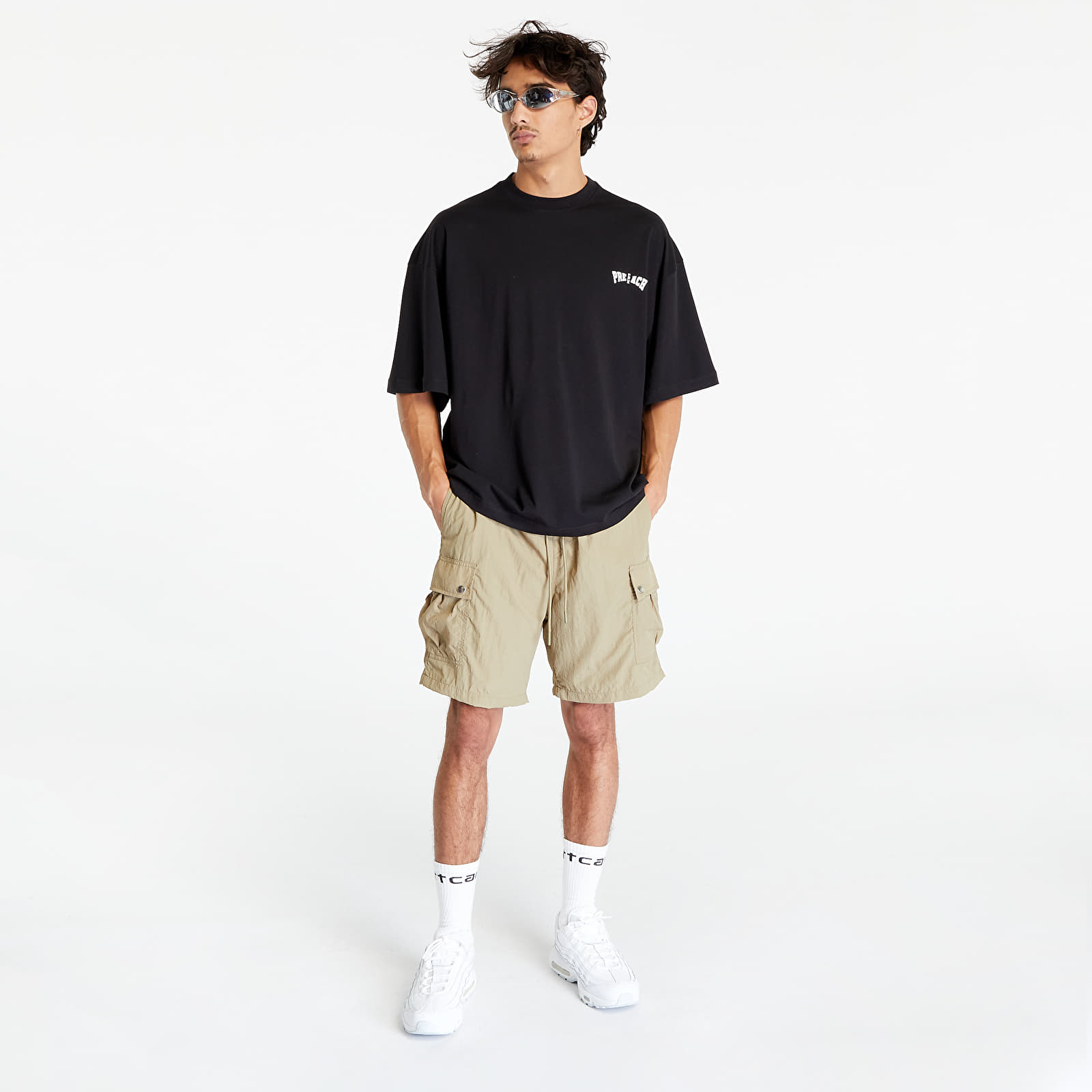 T-Shirts PREACH Relaxed Varsity Logo T-shirt Black