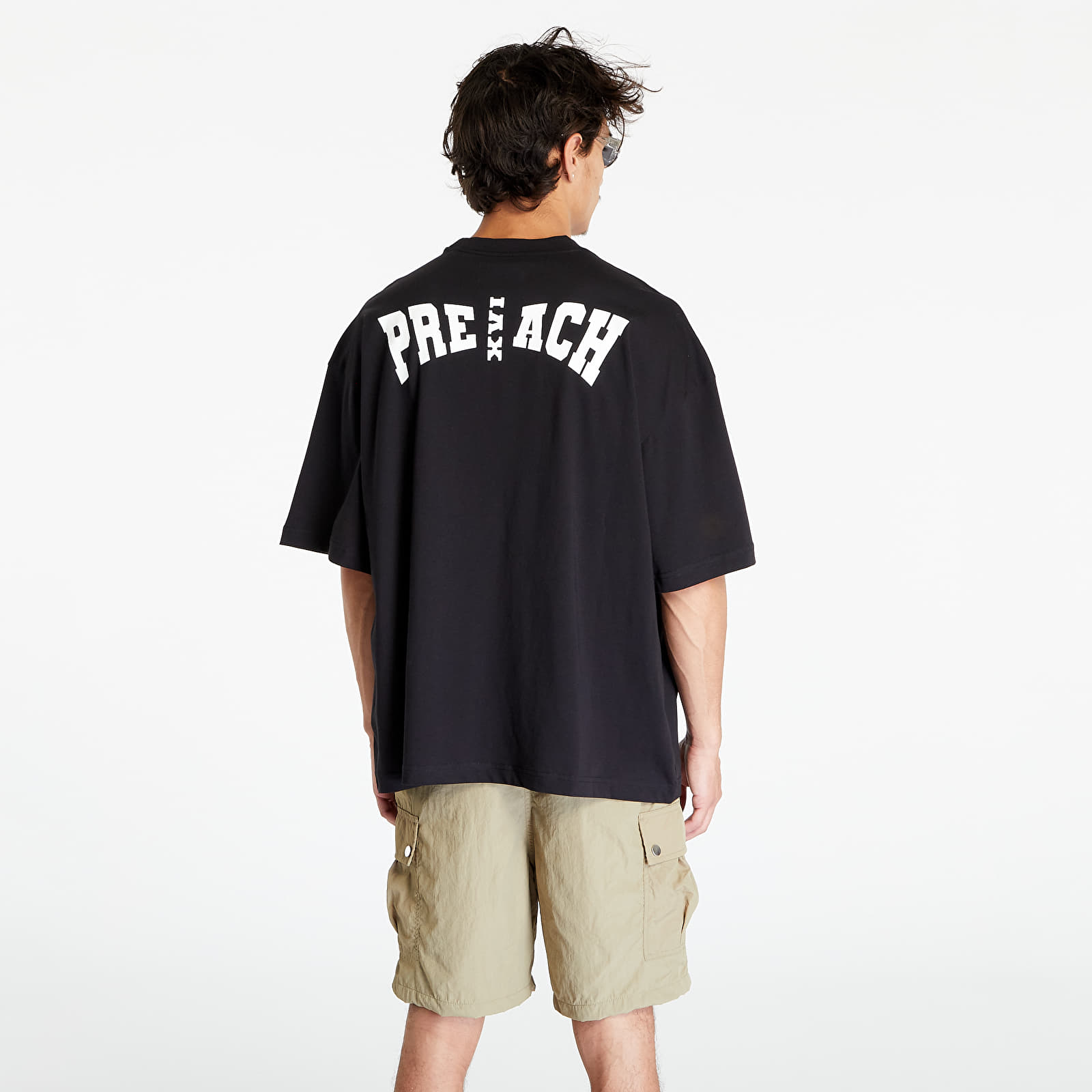 T-Shirts PREACH Relaxed Varsity Logo T-shirt Black