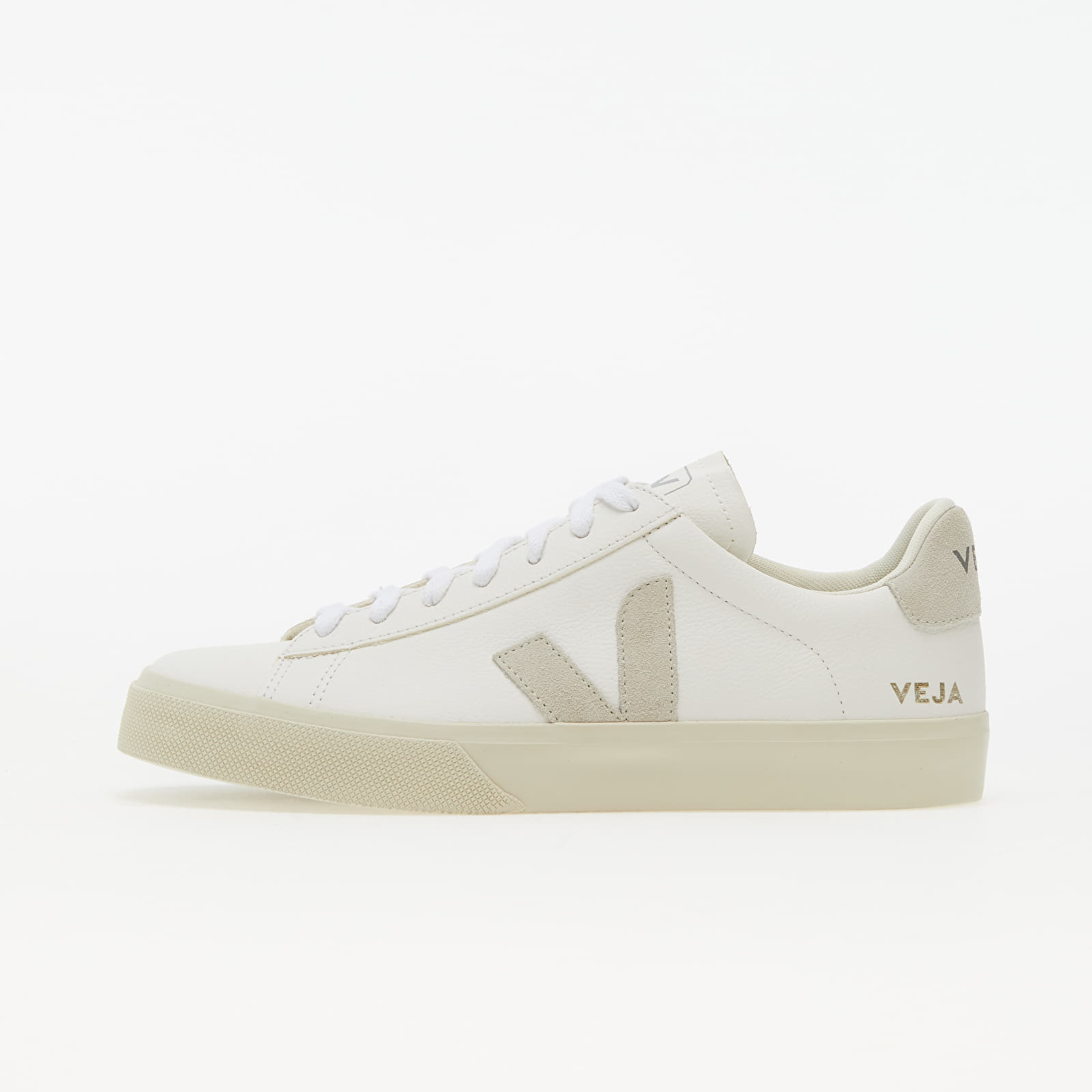 Turnschuhe und Schuhe für Männer Veja Campo Chromefreee Leather Extra-White/ Natural-Suede
