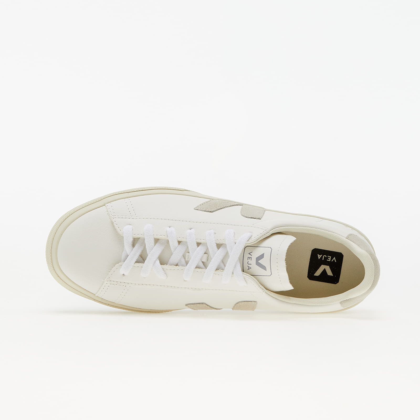 Turnschuhe und Schuhe für Männer Veja Campo Chromefreee Leather Extra-White/ Natural-Suede
