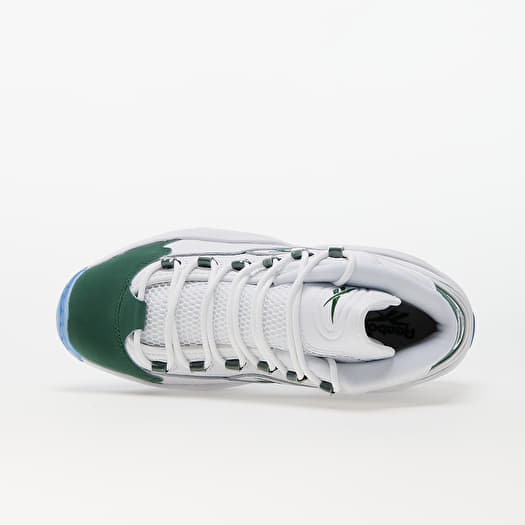 Scarpe e scarpe da ginnastica da uomo Reebok Question Mid Ftw White Pine Green Ftw White Queens