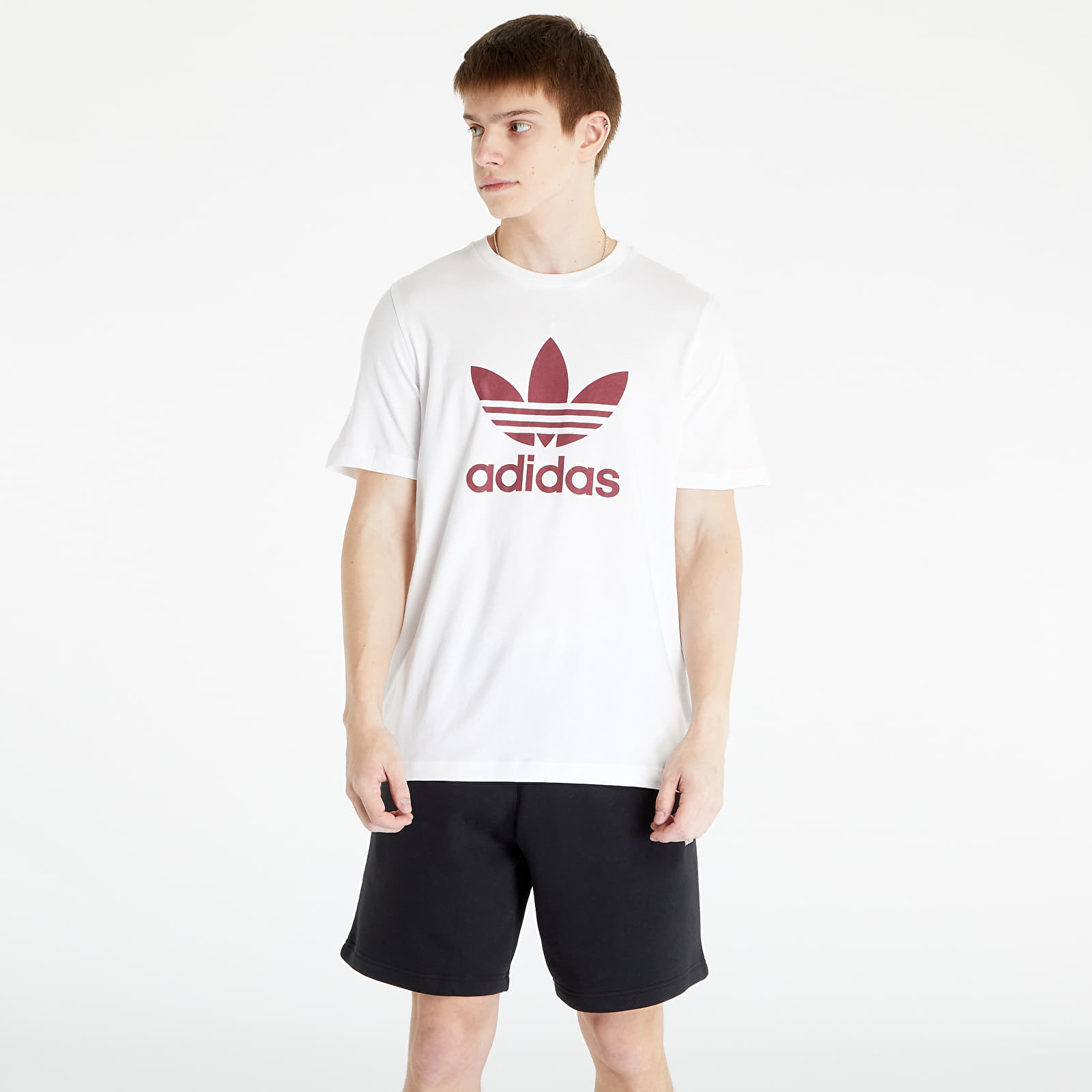 T-shirts adidas Originals Trefoil T-Shirt White/ Shared